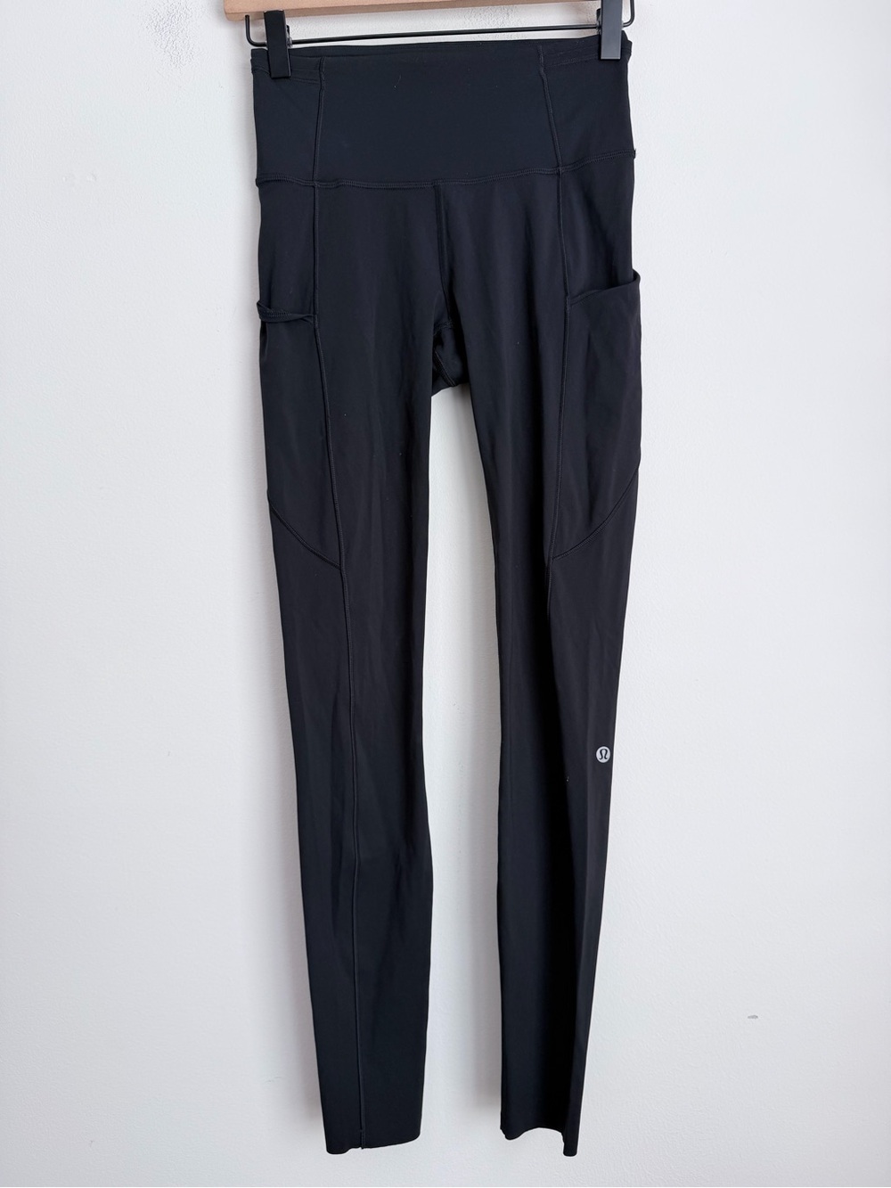 Lululemon Fast & Free Tight II *Non-Reflective Nulux Black Sz 4